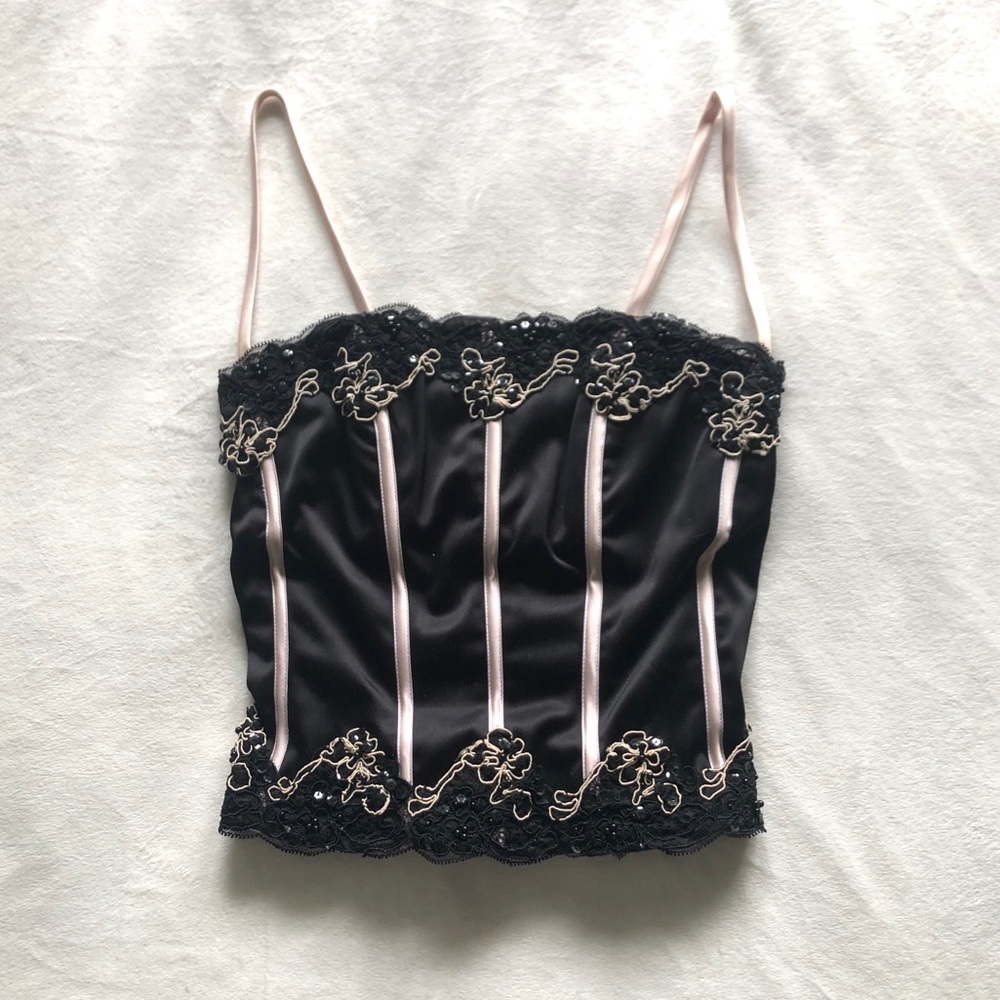 Lace Bustier Top